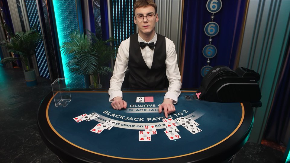 Live preview for Classic Always 6 Blackjack 1