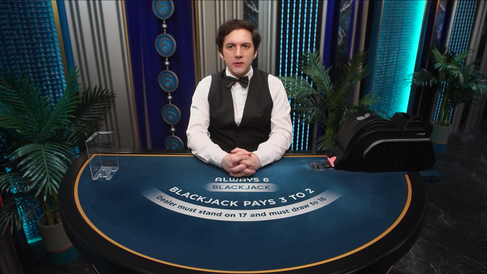 Live preview for Classic Always 6 Blackjack 4